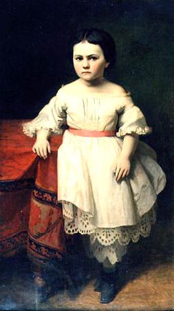 Johann Koler Portrait of the Daughter of Nikolai Petrovitsch Semjonov France oil painting art
